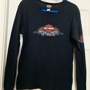 H-D long sleeve tee